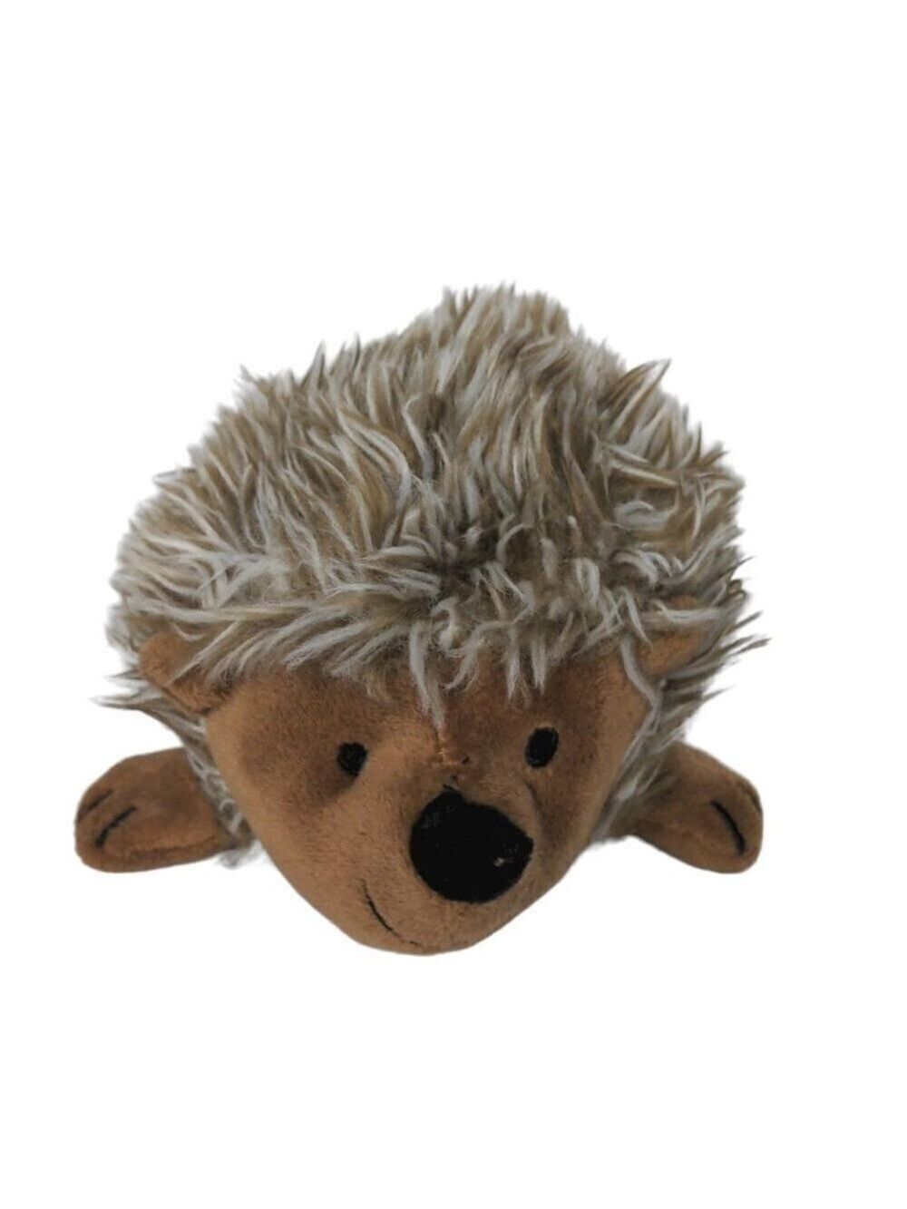 Pawaboo Brown Hedgehog Squeaky Dog Toy 6 Inch